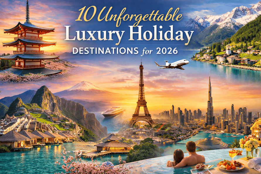 10 Unforgettable Luxury Holiday Destinations for 2026